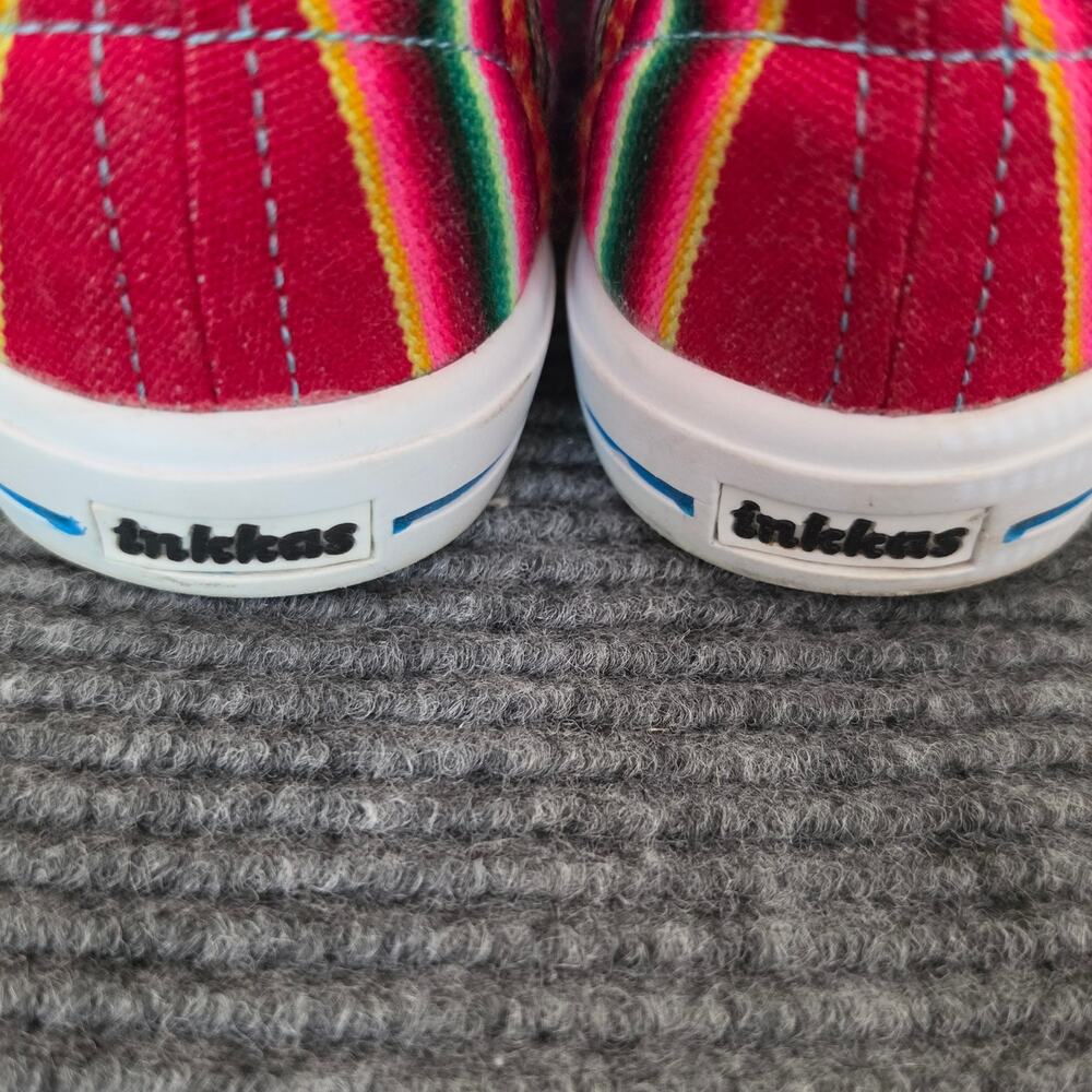 Inkkas Bluebird Peruvian Low-Top Multicolor Lace-Up  Sneakers Women's 8/Men's 6 - Picture 5 of 10